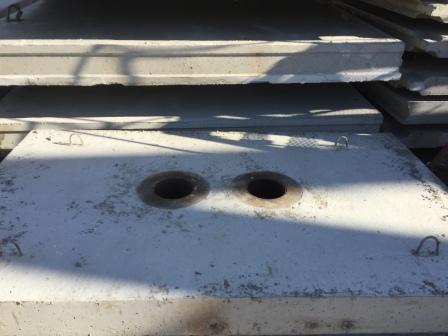 Неподвижная щитовая опора