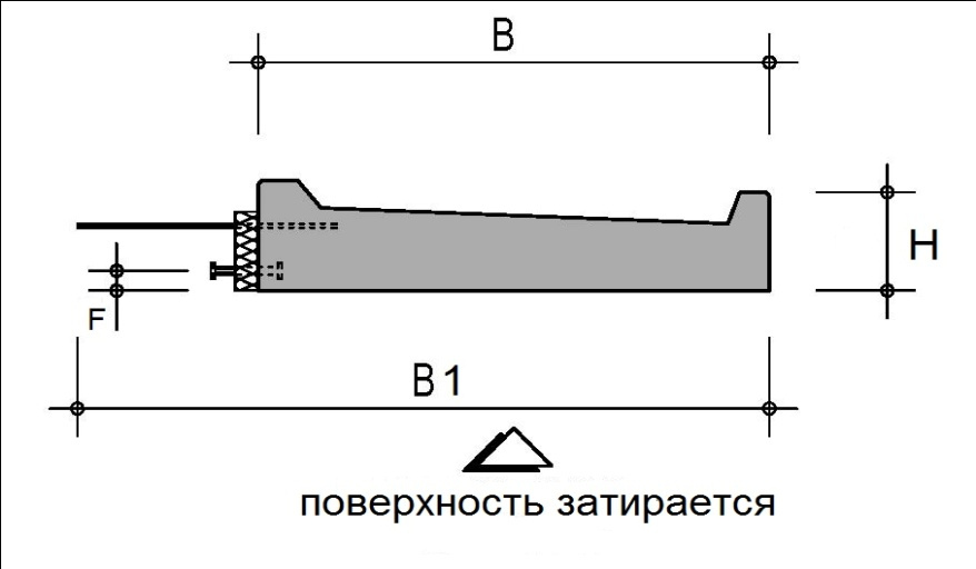 Плиты балконные по индивидуальным чертежам