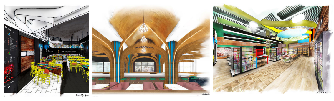 Проекты Давиде Галли (Рим, Италия)